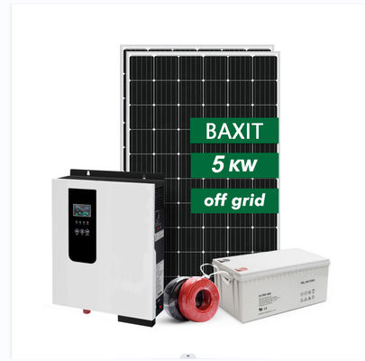 5500W Off Grid Solar Power System High Frequency 5KW Home Solar Energy System